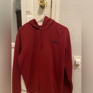 Adidas Burgundy Hoodie